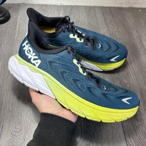 Hoka One One Mens Arahi 6 1123194 BGBCR Blue Running Shoes Sneakers Size 11 D